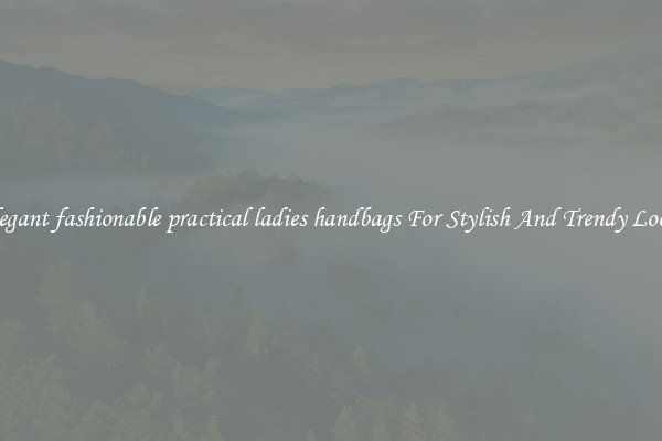 Elegant fashionable practical ladies handbags For Stylish And Trendy Looks