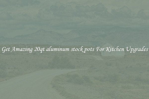 Get Amazing 20qt aluminum stock pots For Kitchen Upgrades
