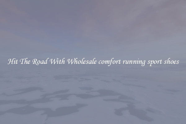 Hit The Road With Wholesale comfort running sport shoes